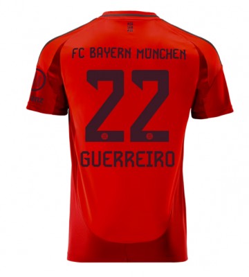 Bayern Munich Raphael Guerreiro #22 Primera Equipación 2024-25 Manga Corta